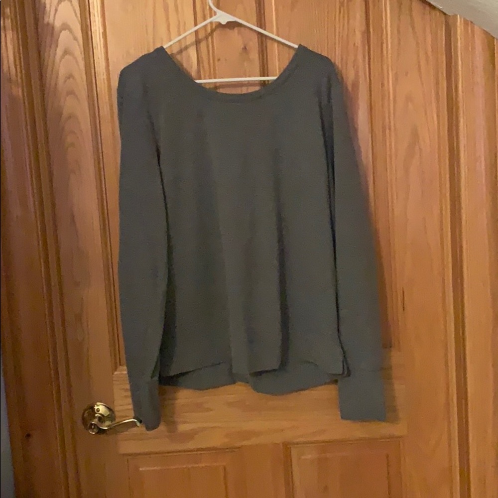 Old navy active lattice back sweatshirt